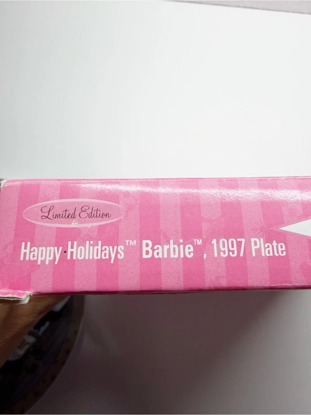 Vintage 1990 Holiday Barbie Collector Plate